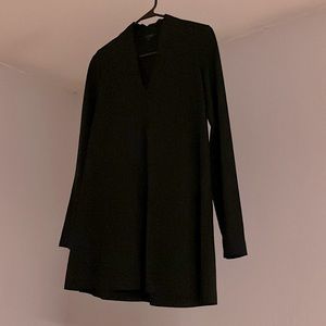 COS long sleeve mini dress